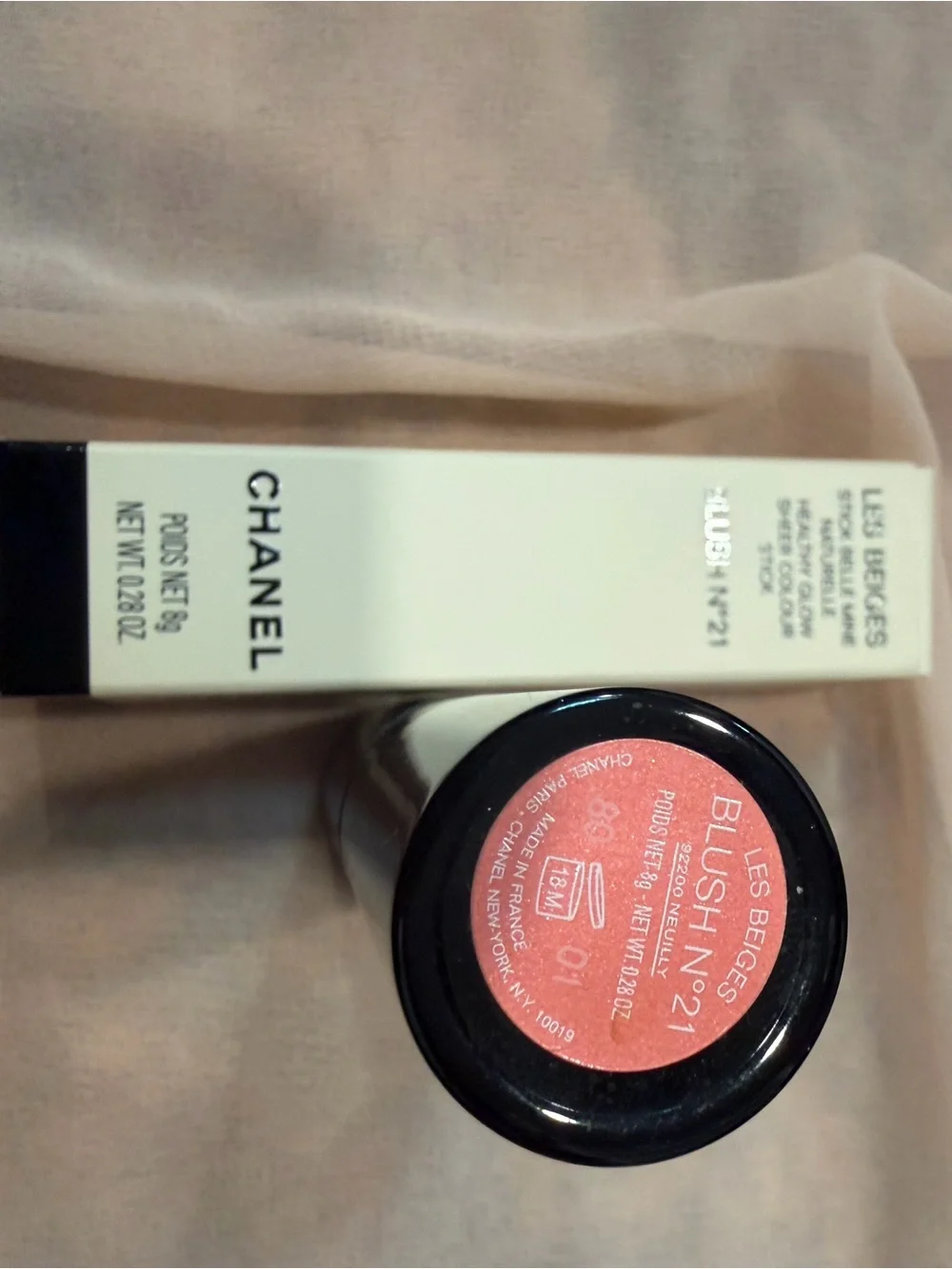 Chanel Les Beiges Healthy Glow Sheer Colour Stick Blush N°21
